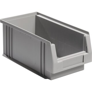 Sichtlagerkasten PLK L290xB150xH125mm PP grau LA-KA-PE