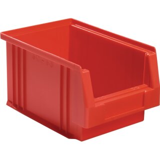 Sichtlagerkasten PLK L230xB150xH125mm PP rot LA-KA-PE