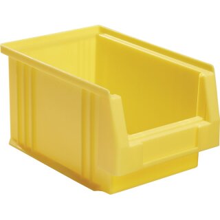Sichtlagerkasten PLK L230xB150xH125mm PP gelb LA-KA-PE