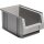 Sichtlagerkasten PLK L230xB150xH125mm PP grau LA-KA-PE