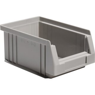 Sichtlagerkasten PLK L164xB105xH75mm PP grau LA-KA-PE