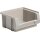 Sichtlagerkasten PLK L90xB102xH50mm PP grau LA-KA-PE