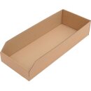 Regalkasten L500xB200xH100mm braun 1-wellige Pappe