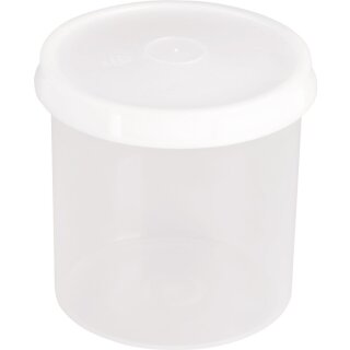 Dose 1000 ml m.Schraubdeckel rd.natur H126xD125mm HÜNERSDORFF