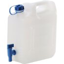 Wasserkanister 12l HD-PE H332xB334xT160mm HÜNERSDORFF