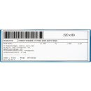 Etikettentasche B220xH80mm magn.10St./Pack EICHNER