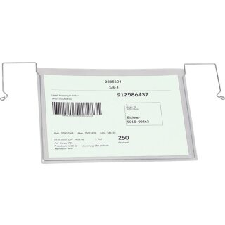 Dokumententasche B330xH245mm DIN A4 quer m.flex.Drahtbügel EICHNER