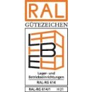 Steckregal H2000xB3000xT400mm Grund-/Anbaur.verz.12Stahlb.Trgf150kg Feldl.1650kg