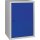 Hängeschrank H600xB400xT300mm Vollblech,1 BD Stahlbl.lichtgrau/enzianblau