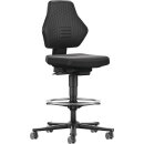 Arbeitsdrehstuhl Air Flow Rollen+Fußring...