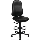Arbeitsdrehstuhl Point 70 C Bodengleiter+Fußring...