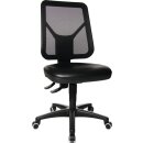 Arbeitsdrehstuhl TEC 80 Rl.Polyurethanschaum schwarz