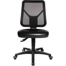 Arbeitsdrehstuhl TEC 80 Rl.Polyurethanschaum schwarz