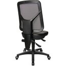 Arbeitsdrehstuhl TEC 80 Rl.Polyurethanschaum schwarz