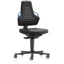 Arbeitsdrehstuhl Nexxit Rl.Integralschaum schwarz Griff...