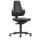 Arbeitsdrehstuhl Nexxit Rl.Supertec-Gewebe schwarz Griff blau 450-600mm BIMOS