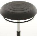 Drehhocker Ku.-Tellerfuß PU-Integralschaum schwarz Sitz-H.510-700mm LOTZ