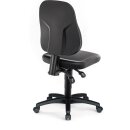 Arbeitsdrehstuhl Rl.Kunstlederpolster schwarz 450-620mm BIMOS