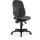 Arbeitsdrehstuhl Rl.Kunstlederpolster schwarz 450-620mm BIMOS