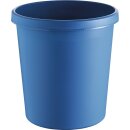 Papierkorb 18l H331xØ315mm m.Griffrand Ku.blau