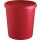 Papierkorb 18l H331xØ315mm m.Griffrand Ku.rot