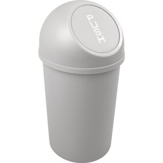 Abfallbehälter H490xØ253mm 13l lichtgrau HELIT
