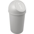 Abfallbehälter H490xØ253mm 13l lichtgrau HELIT