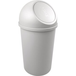 Abfallbehälter H615xØ312mm 25l lichtgrau HELIT