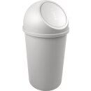 Abfallbehälter H615xØ312mm 25l lichtgrau HELIT