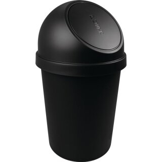 Abfallbehälter H700xØ403mm 45l schwarz HELIT