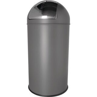 Abfallsammler Ø314xH650mm 30l mittelgrau HELIT