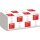 Falthandtuch Katrin Classic ZZ 2 L244xB230ca.mm weiß 2-lagig ZickZack ELOS