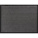 Fußmatte gestreift anthrazit PP L400xB600xS5mm