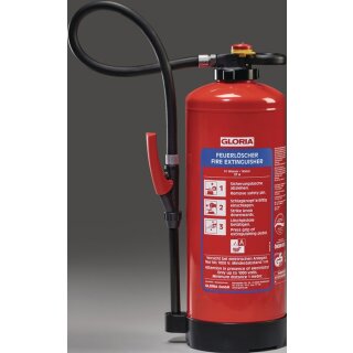 Wasserfeuerlöscher WKL 6 PRO 6l Aufladegerät Brandkl.21 A m.Wandh.GLORIA