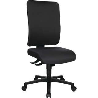 Bürodrehstuhl m.Synchrontechnik anthrazit 450-550mm Trgf.110kg TOPSTAR