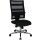 Bürodrehstuhl m.Punktsynchrontechnik schwarz/schwarz 450-550mm Trgf.110kg