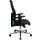 Bürodrehstuhl m.Punktsynchrontechnik schwarz/schwarz 450-550mm Trgf.110kg