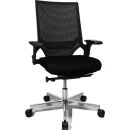 Bürodrehstuhl m.Punktsynchrontechnik schwarz/schwarz...