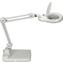LED-Lupenleuchte Glaslinse 127mm (5 Zoll) Standfuß...