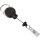 Ausweishalter ext.Stark-mit Druckknopfschlaufe Band-L.600mm schwarz DURABLE