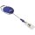 Ausweishalter m.Druckknopfschlaufe Band-L.800mm blau DURABLE