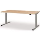 Schreibtisch levero H650-1250xB1800xT800mm...