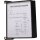 Wandhalter 10 Sichttafeln PP schwarz m.Neodym-Magnetf.DIN A4