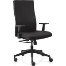 Bürodrehstuhl m.Synchrontechnik schwarz 420-530mm...