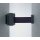 Wandhalter Ku.schwarz f.Gurtband VIA GUIDE