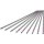 Wolframelektrode LYMOX LUX® D.1,6mm L.175mm pink-grau LITTY