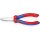 Flachzange DIN ISO 5745 Gesamt-L.160mm verchr.Mehrkomp.-Hülle KNIPEX