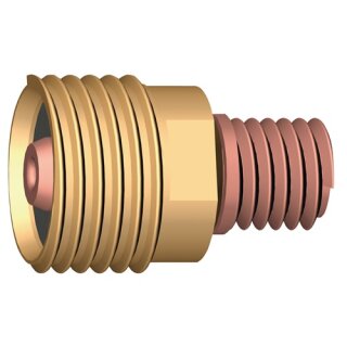 Spannhülsengehäuse D.1,6mm m.Gaslinse ABITIG 9/20 A.BINZEL