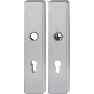 Langschildpaar E2221/2210 ma F69 PZ 72mm HOPPE