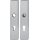 Langschildpaar E2221/2210 ma F69 PZ 72mm HOPPE